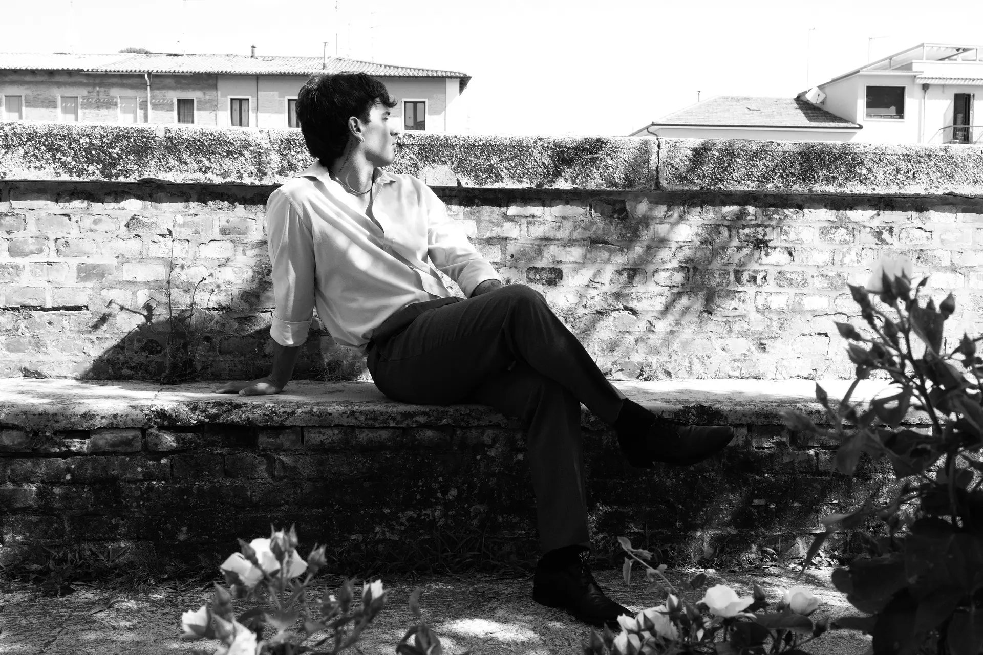 Fotografia in bianco e nero di Matteo Leprini